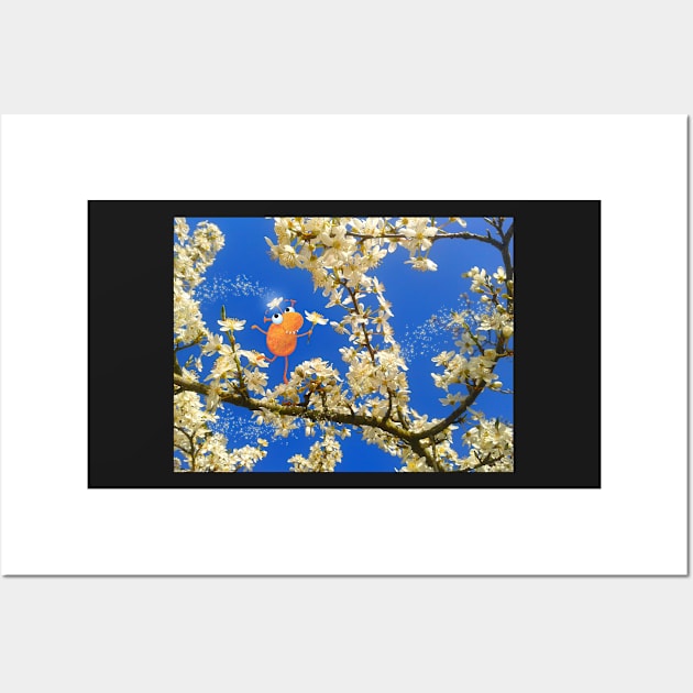 springcreature sprinkling springness Wall Art by Claske